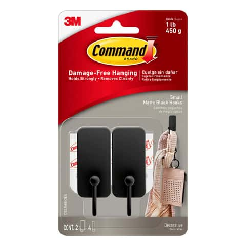 3M Command Small Plastic Cord Clips 0.8 in. L 8 pk - Ace Hardware