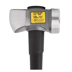 Collins 10 lb Steel Sledge Hammer 35 in. Fiberglass Handle