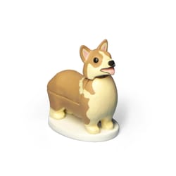 Kikkerland Elroy Solar Corgi Polyresin/Solar Panel 1 pk