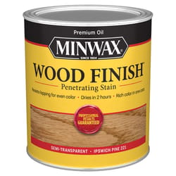 Minwax Wood Finish Semi-Transparent Ipswich Pine Oil-Based Penetrating Wood Stain 1 qt
