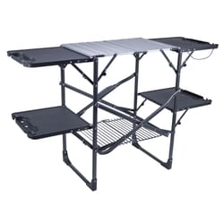 GCI Outdoor Black Camp Table 32.3 in. H X 20.9 in. W X 52 in. L 1 pk