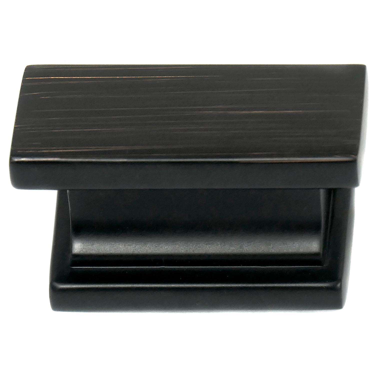 MNG Park Avenue Rectangle Cabinet Knob 5/6 in. Oil Rubbed Bronze 1 pk - Ace  Hardware