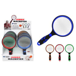 Diamond Visions Jumbo Magnifying Glass Glass/Plastic 1 pc