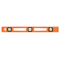 Johnson Structo-Cast 24 in. Plastic I-Beam Level 3 vial