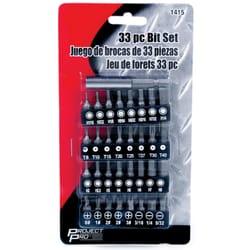 Performance Tool Project Pro Drive Bit Set 33 pc