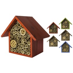 SuperMoss 7.5 in. H X 5.5 in. W X 4.75 in. L Wood Insect House