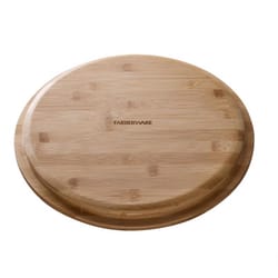 Farberware 14 in. L X 14 in. W X 3 in. Bamboo Charcuterie Board