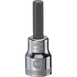 DeWalt 1/4 in. X 3/8 in. drive SAE Bit Socket 1 pc