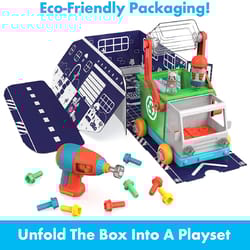 Educational Insights Design & Drill Bolt Buddies Pick-It-Up Truck Multicolored 26 pc