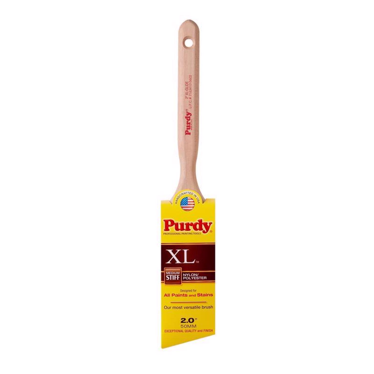 Photos - Putty Knife / Painting Tool Purdy XL Glide 2 in. Medium Stiff Angle Trim Paint Brush 144152320