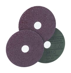 3M 7 in. Aluminum Oxide Center Mount Fiber Disc 50 Grit Extra Coarse 1 pk