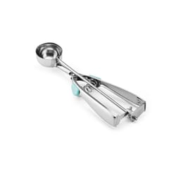 Farberware Aqua/Silver Stainless Steel Cookie Dough Scoop