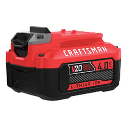 Craftsman V20 CMCB204 4 Ah Lithium-Ion Battery 1 pc