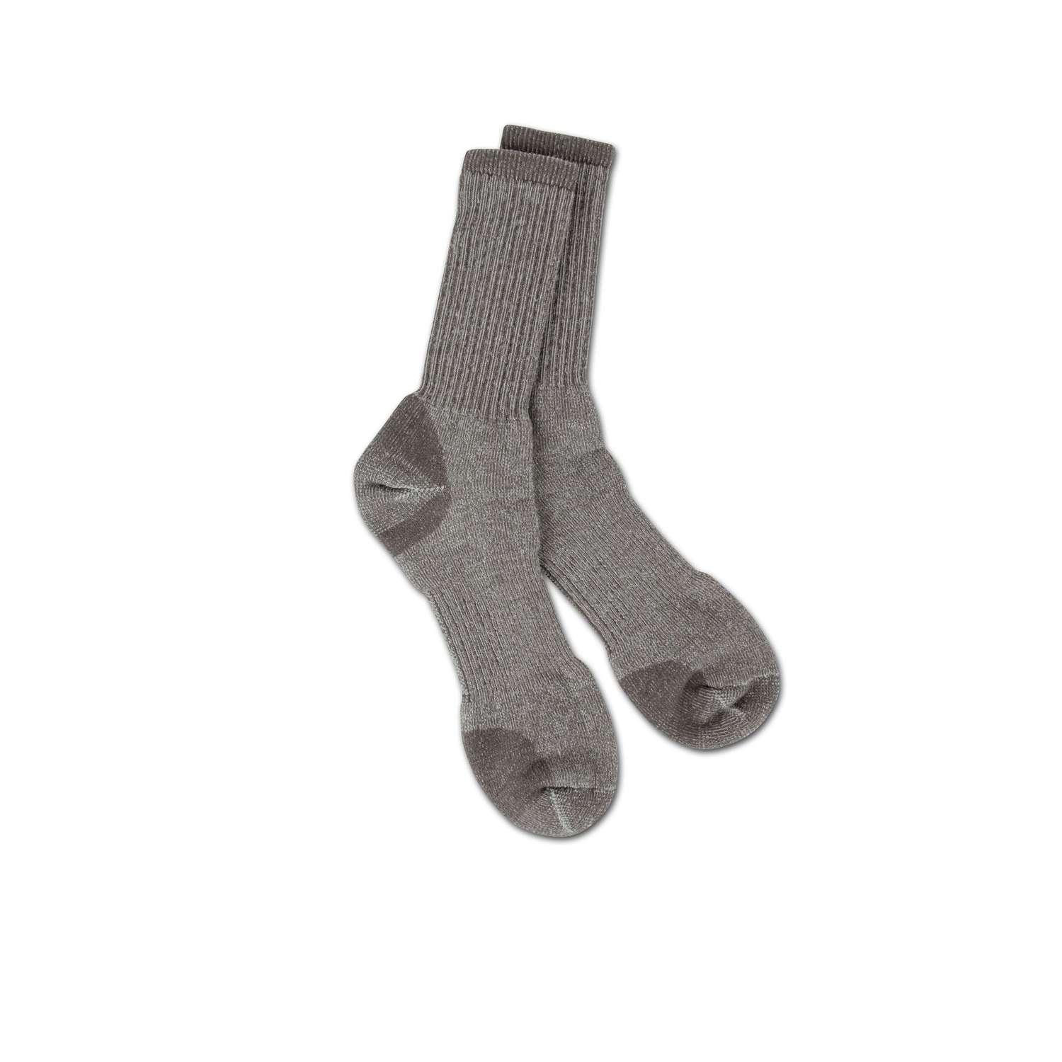 Hiwassee Trading Company Men's Light Weight L Crew Socks Brown - Ace ...