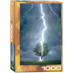 Eurographics Lighting Striking Tree Jigsaw Puzzle Multicolored 1000 pc