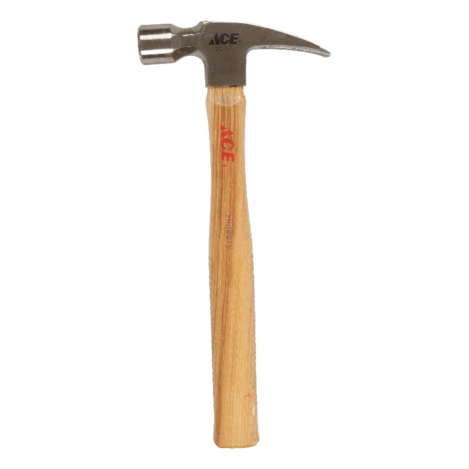 Ace 20 oz. Smooth Face Rip Hammer Hickory Handle Ace Hardware
