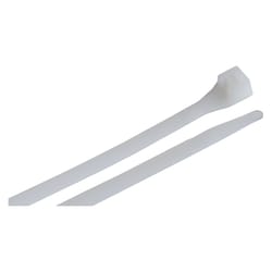 Gardner Bender 11 in. L White Cable Tie 100 pk