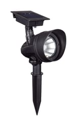 Living Accents Powered by Duracell Solar Powered 0.18 W LED Spotlight 1 pk
