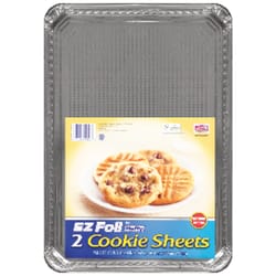 Hefty EZ Foil 10-1/4 in. W X 15 in. L Cookie Sheet Silver 2 pc