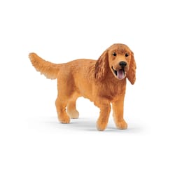 Schleich Farm World English Cocker Spaniel Toy Brown