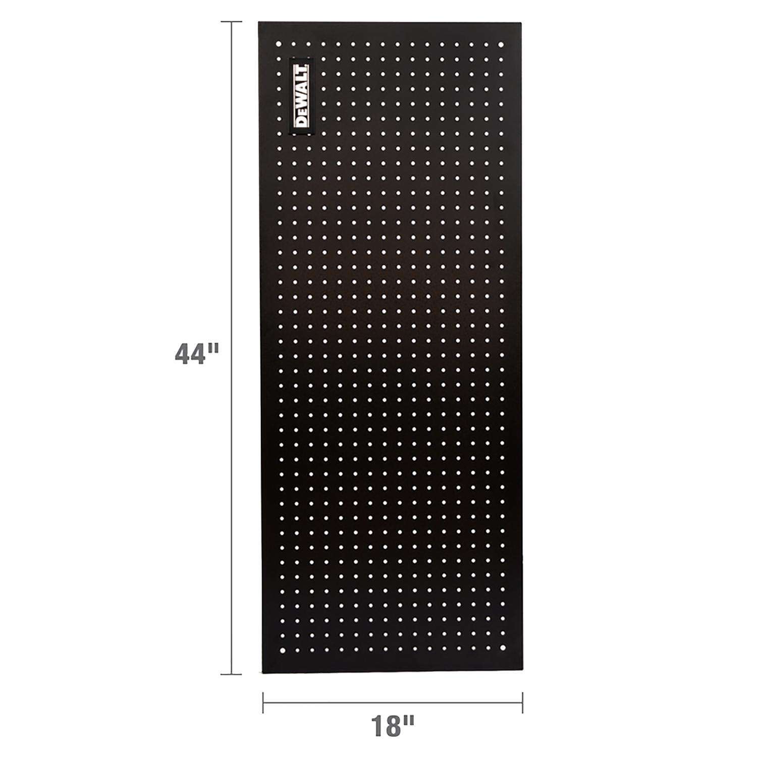 18 in. W X 1 in. D Black Steel Pegboard Ace Hardware