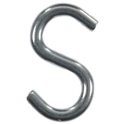 Ace Medium Zinc-Plated Silver Steel 1 in. L Heavy S-Hook 20 lb 6 pk