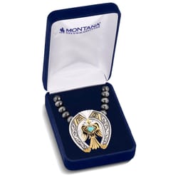 Montana Silversmiths Women's 2T thunderbird Turquoise Necklace