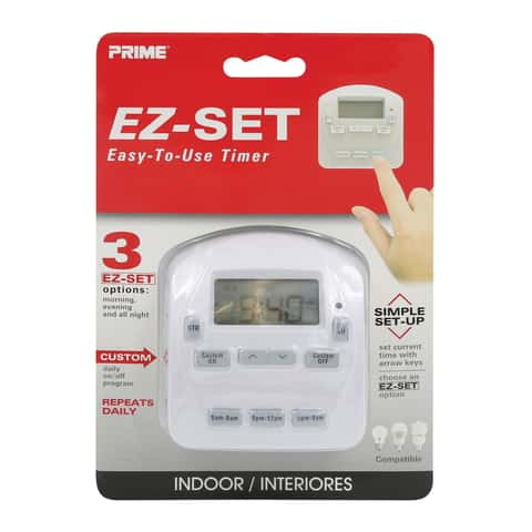 Prime Outdoor Timer With Remote Control and Grounded Outlets 12 V Black -  Ace Hardware