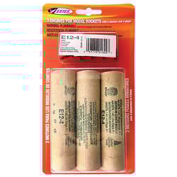 Estes Industries Model Rocket Engines 3 pc