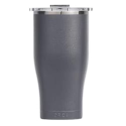 ORCA Chaser 27 oz Charcoal BPA Free Insulated Tumbler with Travel Lid