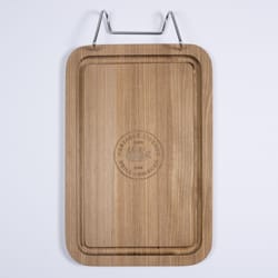 PK Grills 17.5 in. L X 11.5 in. W X 1 in. Teak Wood Cutting Board