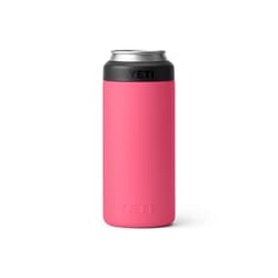 YETI Rambler 12 oz Tropical Pink BPA Free Colster Slim Can Insulator