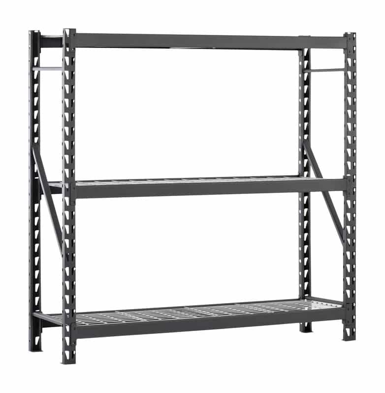 Edsal Muscle Rack  72 in H x 77 in W x 24 in D Steel 