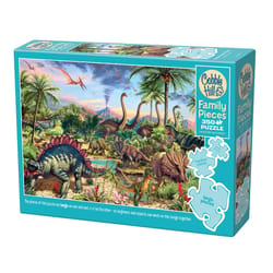 Cobble Hill Prehistoric Party Jigsaw Puzzle 350 pc