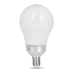 Feit Enhance A15 E12 (Candelabra) LED Bulb Soft White 60 Watt Equivalence 2 pk