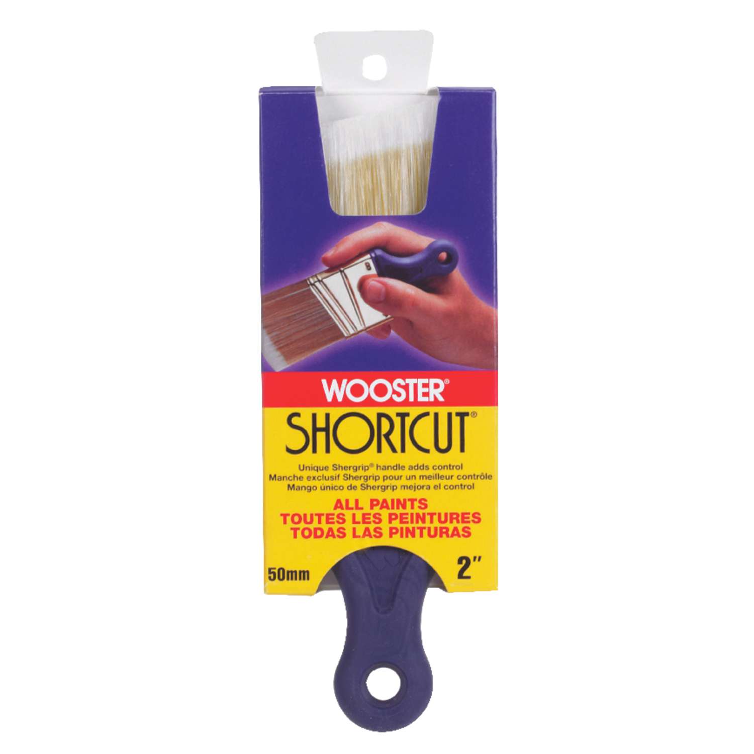 Wooster Shortcut 2 in. W Angle Paint Brush Ace Hardware