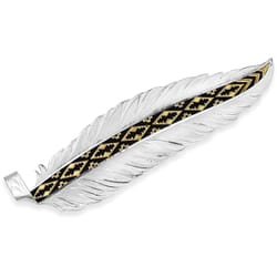 Montana Silversmiths Trust and Honor Hat Feather 1 pk