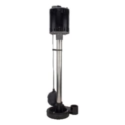 Star Water Systems 1/3 HP 3000 gph Thermoplastic Vertical Float Switch AC Pedestal Sump Pump