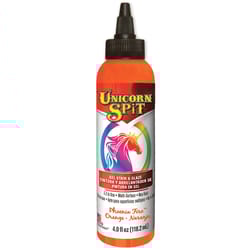 Unicorn Spit Flat Orange Gel Stain and Glaze 4 oz