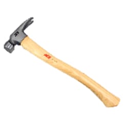 Ace 25 oz Milled Face California Framing Hammer Hickory Handle