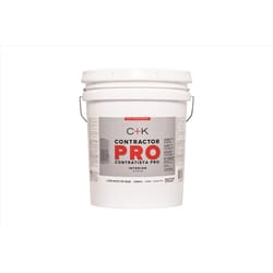 C+K Contractor Pro Flat Tint Base Ultra White Base Paint Interior 5 gal