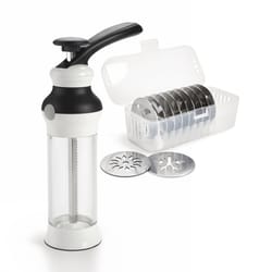 OXO Good Grips Black/White Plastic/Stainless Steel Cookie press