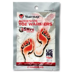 Yaktrax Adhesive Toe Warmer 3 pk