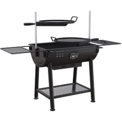 Oklahoma Joe's 19 in. Charcoal/Wood Grill Black