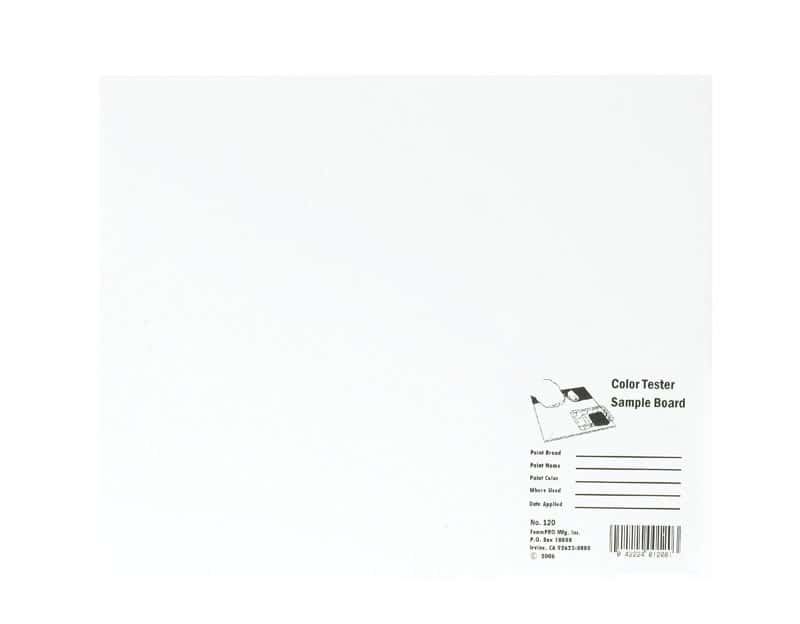 White Gator Board - 3/16 Thickness - Multiple Sizes - 10 Pieces - 10 pc  Multi Pack - Rigid Foam Backing Board (9 x 12)
