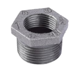 STZ Industries 1 in. MIP each X 3/4 in. D FIP Black Malleable Iron Hex Bushing