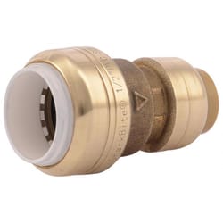 SharkBite Push to Connect 1/2 in. IPS X 1/2 in. D CTS Brass Coupling