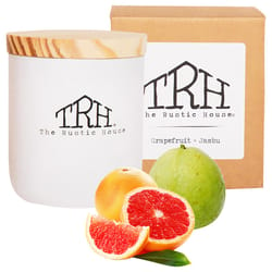 The Rustic House White Grapefruit/Jambu Scent Candle 8 oz