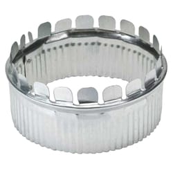 Heating & Cooling Products 12 in. D 26 Ga. Galvanized Steel Start Collar with Crimp