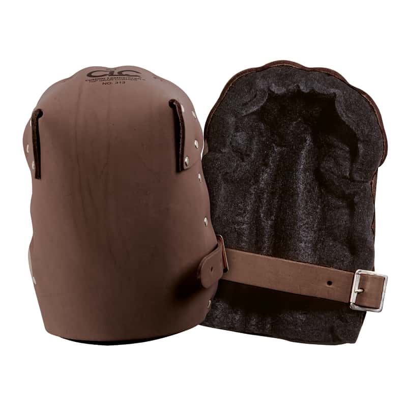 CLC 8.25 in. L X 4.25 in. W Leather Knee Pads Brown Ace Hardware
